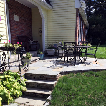 Reclaimed Bluestone Patio