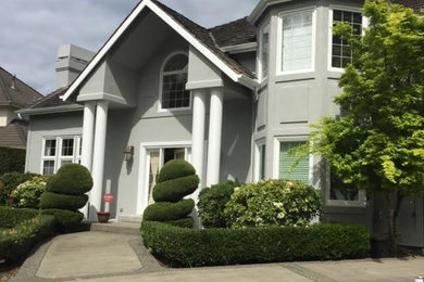 Example of a classic exterior home design in Seattle