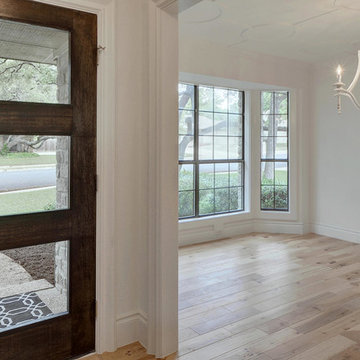 Austin Modern Home - Hand Scraped Natural Hickory
