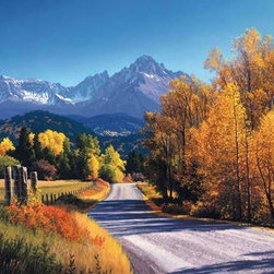 Autumn Landscape Wall Mural (small) - Wallpaper