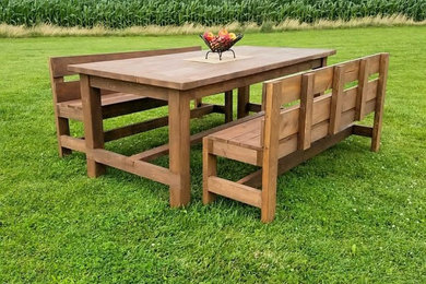 Craftsman Style Farm Table