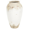 Vase Large Ivory Pottery Ceramic