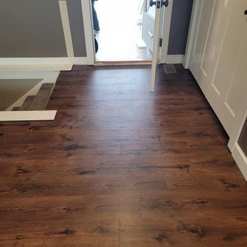 LVP Flooring Insurance Flood Job