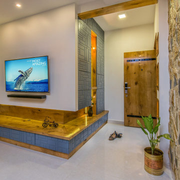 Modern Rustic - This Project has been featured in INSIDE OUTSIDE MAGAZINE OCT'18