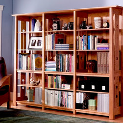 S2 Bookcase, 72" Triple Bay - Bookcases