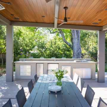 Transitional ADU and BBQ Structure