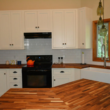 Teak countertop