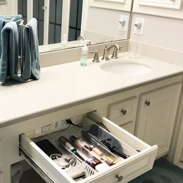 Bathroom Vanity In-Drawer Outlets