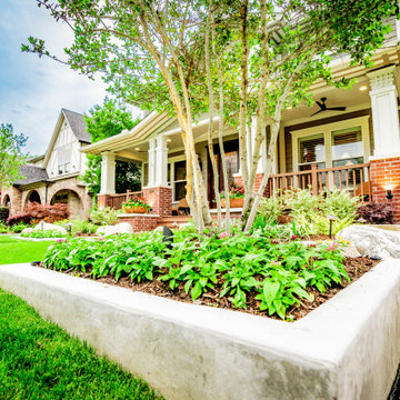 Modern Craftsman Curb Appeal | A Dallas Design+Build Transformation