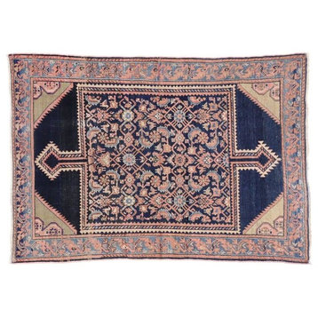 Antique Persian Malayer Rug, 04'05 X 06'04