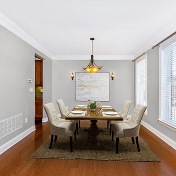 Same Dining Room Staged Multiple Ways