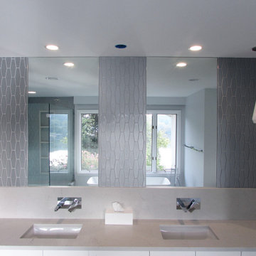 Sonoma Astoria Highball Gloss Vanity Backsplash