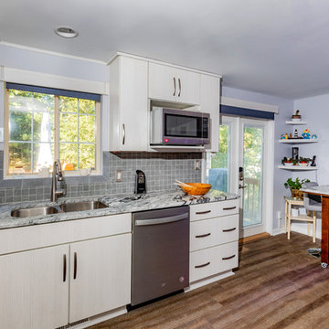 Contemporary Fish Tank Kitchen Design Richmond, VA