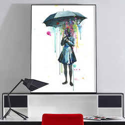 Rainy by Lora Zombie - Fine Art Prints