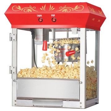 Foundation Countertop Popcorn Machine 1.5 Gallon Popper 6oz Kettle