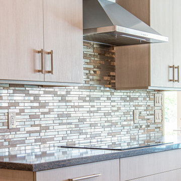 Modern Kitchen Remodel after a flood