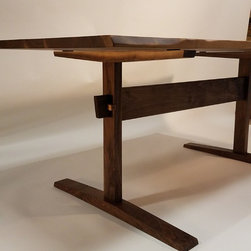 Walnut Trestle Table - Dining Tables