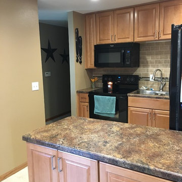 Traditional Kitchen Remodel Done in Maple
