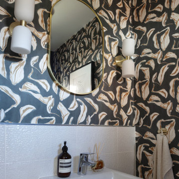 Millground Field - Cloakroom with Patterned Wallpaper