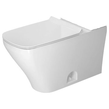 Duravit 216001-DUAL DuraStyle Elongated Toilet Bowl Only - - White