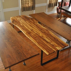 Live Edge Dining Tables - Products