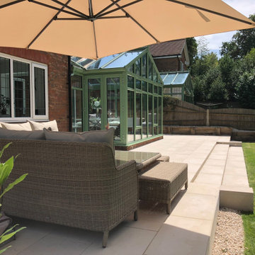 Caterham tiered garden