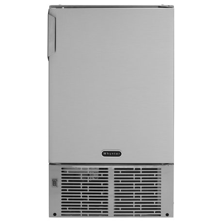 14'' Undercounter Automatic Stainless Steel Marine Ice Maker 23lb Daily Output
