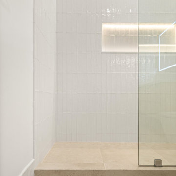 Contemporary Lit-Niche Bathroom by NextGen Home Builders in Los Angeles, CA