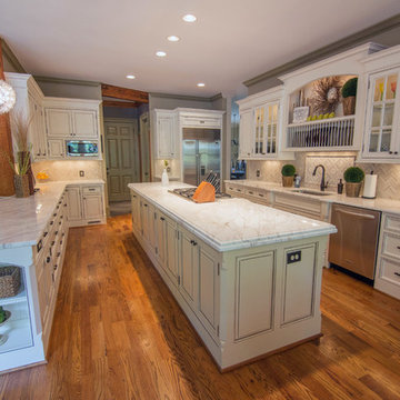 From Rustic Knotty Pine to White, Clean and Simple!