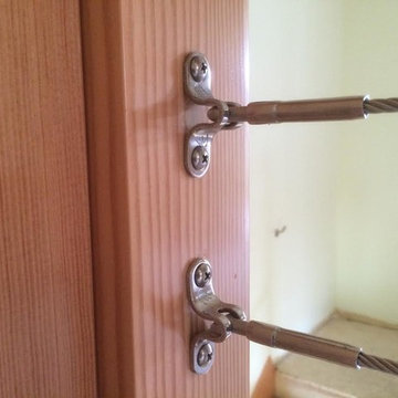 Cable railing hardware