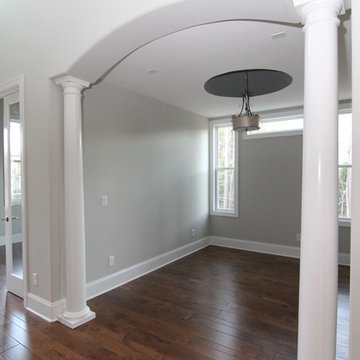 White Columns with Archway