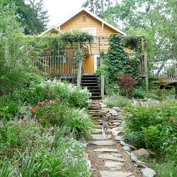 North Carolina Sloping Garden
