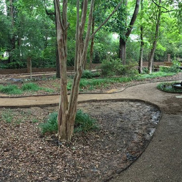 Old World European Craftsman Residence with Woodland Stream Makeover