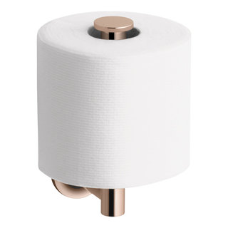 Kohler Purist Vertical Toilet Tissue Holder Vibrant R Rose Gold   5ef1a33b0c1ba7eb 8596 W320 H320 B1 P10  Contemporary Toilet Paper Holders 