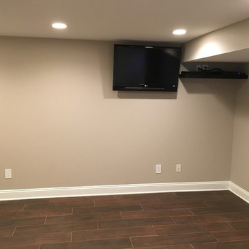 Chester basement renovation