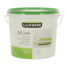 Краска водно-дисперсионная для стен и потолков Luxens, база 1