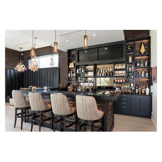 Interior Design Work - Contemporary - Home Bar - Orlando - by NV Design ...