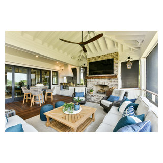 Oceanfront Sanctuary - Beach Style - Porch - Charleston - by SLC ...