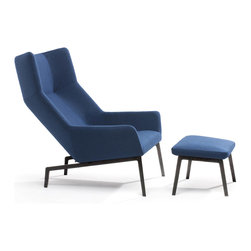 Park Chair with Ottoman - Footstools And Ottomans