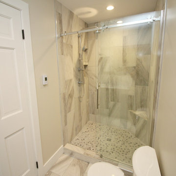 Curbed Walk-In Showers