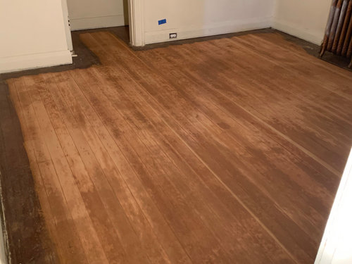 Solutions For Blotchy Fir Floor, How To Fix Uneven Stain On Hardwood Floors