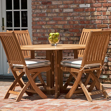 5 pc Teak Folding Set