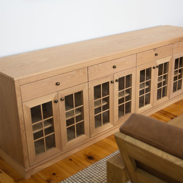 Solid White Oak buffet unit/TV console