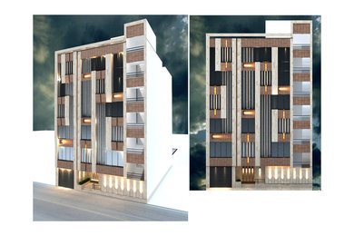 moayer street office building - exterior design
