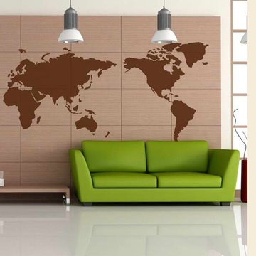 World map Wall decor