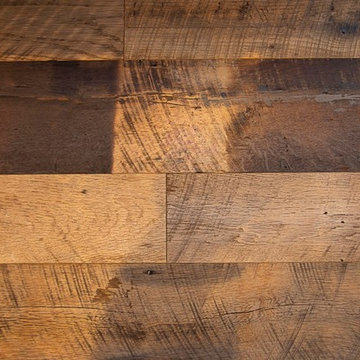 Reclaimed White Oak Barn Wood Floor in Bucks County, PA