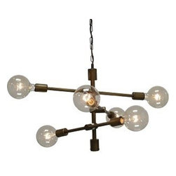 METAL LIGHT BULB CHANDELIER - Products