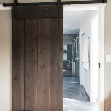 Shades of Gray Primary Suite & Hall Bath