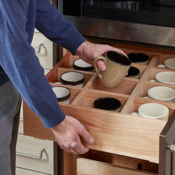 Deep Sliding Shelves - Kitchen Cabinetry
