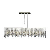 Modern Contemporary Broadway Linear Crystal Chandelier Lamp